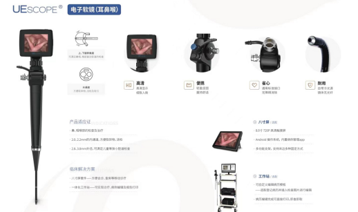優億可視軟性喉鏡PL-SF380